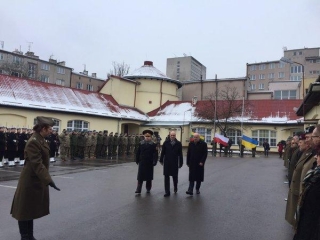 Міністри оборони Литви, Польщі та України дали старт спільному військовому підрозділу