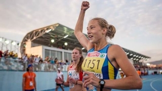 Аліна Шух та Михайло Гаврилюк - чемпіони Європи з легкої атлетики U18