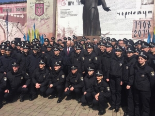 У Чернівцях склали присягу патрульні поліцейські