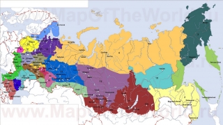 Як виглядатиме Росія після розпаду (карта)