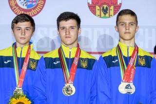 Дві найвищі сходинки п'єдесталу на чемпіонаті світу зі стрільби серед юніорів посіли українці
