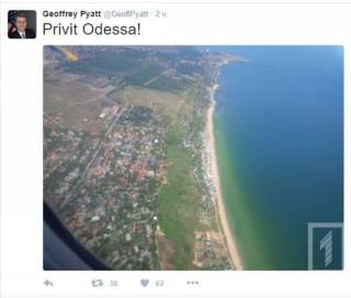 Джефрі Пайєт прилетів до Одеси