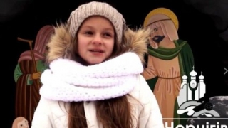 Волонтери записали зворушливе відеопривітання дітей з Різдвом і Новим роком, адресоване українським бійцям
