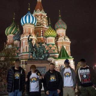 Фото дня &ndash; бойцы полка &ldquo;Азов&rdquo; сфотографировались на Красной Площади