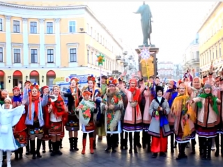 Одеські школярі записали привітання зі святами для всіх українців