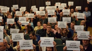 Акцію на підтримку Сенцова влаштували на кінофестивалі у Польщі