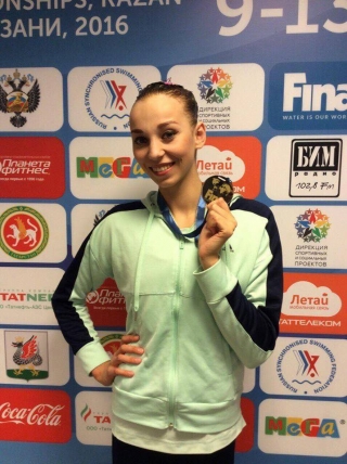 Українка Єлизавета Яхно здобула "срібло" на чемпіонаті світу з синхронного плавання