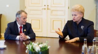 Грібаускайте: санкції з Росії буде знято тільки після деокупації Криму