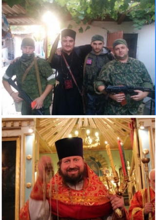 Російські священики у мережі демонструють "духовні скрєпи"