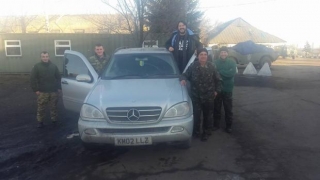 Український комік та телеведучий подарував бійцям АТО автомобіль (фотофакт)