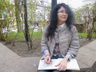 Кордон та війна: в Одесі &mdash; виставка робіт художниці-волонтера з Литви