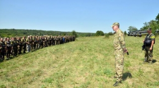 Фотофакт: Зі складу Донецької міліції утворили новий батальйон