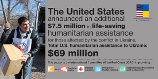 США нададуть ще $7,5 млн гуманітарної допомоги Україні