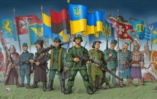 Український художник створив календар з битвами за Україну