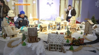 В Одесі збудували містечко з пряникових будиночків (ФОТО, ВІДЕО)