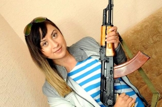 Мариупольская сепаратистка, просившая Путина ввести войска, была убита российским ''Градом''. ФОТО