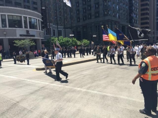 У Чикаго марш ветеранів пройшов під українськими прапорами