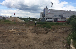 На пустыре в Ярославле установили светофор